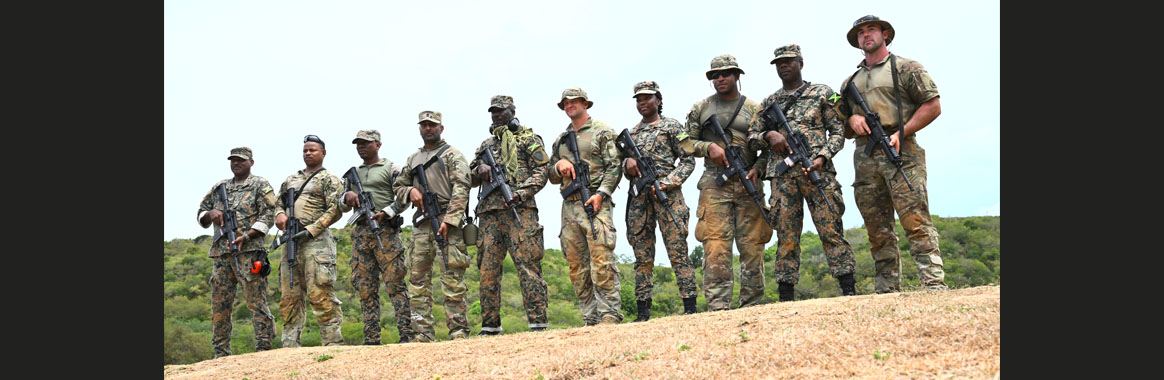 D.C. Guard Tests Skills With Jamaican, Barbadian Forces